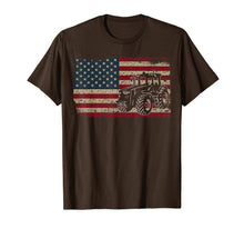 Ladda upp bild till gallerivisning, Farm Tractors America Flag T-Shirt I Patriotic Farming Gift 935428
