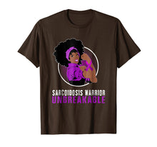 Ladda upp bild till gallerivisning, Funny shirts V-neck Tank top Hoodie sweatshirt usa uk au ca gifts for Black Girl Unbreakable SARCOIDOSIS Warrior t shirt 968137
