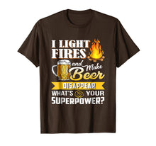 Ladda upp bild till gallerivisning, Funny shirts V-neck Tank top Hoodie sweatshirt usa uk au ca gifts for I Light Fires &amp; Make Beer Disappear - Funny Camping T-Shirt 2139429

