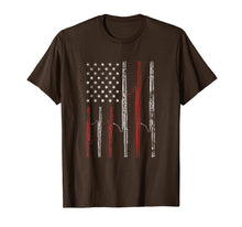 Ladda upp bild till gallerivisning, July 4th Bassoon American USA Flag T Shirt 1025817
