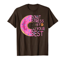 Ladda upp bild till gallerivisning, Funny shirts V-neck Tank top Hoodie sweatshirt usa uk au ca gifts for Donut Stress Just Do Your Best T-Shirt,Teachers Gifts 1529804
