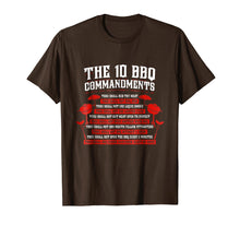 Ladda upp bild till gallerivisning, Funny shirts V-neck Tank top Hoodie sweatshirt usa uk au ca gifts for The Ten 10 BBQ Commandments - BBQ Grill Lovers Meme Gift 2653838
