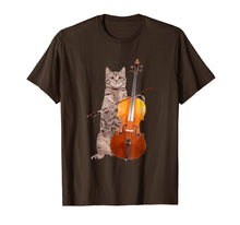 Ladda upp bild till gallerivisning, Funny shirts V-neck Tank top Hoodie sweatshirt usa uk au ca gifts for Cello Cat T-shirt Meowsicians 1981037
