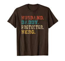 Ladda upp bild till gallerivisning, Husband Daddy Protector Hero Shirt Fathers Day Gift Dad Son T-Shirt 44384
