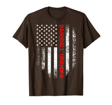 Ladda upp bild till gallerivisning, Funny shirts V-neck Tank top Hoodie sweatshirt usa uk au ca gifts for Vintage USA American Flag Proud Baseball Grandpa T-shirt 4266541
