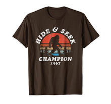 Ladda upp bild till gallerivisning, Funny shirts V-neck Tank top Hoodie sweatshirt usa uk au ca gifts for Hide &amp; Seek Champion Bigfoot 1967 Funny T-Shirt 623981
