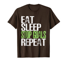 Ladda upp bild till gallerivisning, Funny shirts V-neck Tank top Hoodie sweatshirt usa uk au ca gifts for Eat Sleep Stop Goals Repeat T-Shirt Cool Gift Idea 1970880
