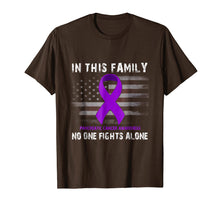 Ladda upp bild till gallerivisning, Funny shirts V-neck Tank top Hoodie sweatshirt usa uk au ca gifts for Pancreatic Cancer Awareness Shirt - No One Fights Alone 1462805
