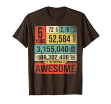 Ladda upp bild till gallerivisning, Funny shirts V-neck Tank top Hoodie sweatshirt usa uk au ca gifts for 6 Years Of Being Awesome Birthday Born in 2013 T-Shirt Gifts 3055603
