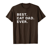 Ladda upp bild till gallerivisning, Mens Best Cat Dad Ever TShirt1059994
