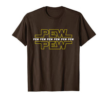 Ladda upp bild till gallerivisning, Pew Pew Wars | Funny Space Star Noises Science for Geek Gift T-Shirt-429041
