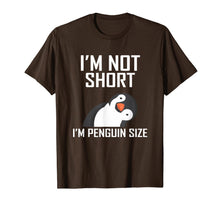 Ladda upp bild till gallerivisning, I'm not short I'm penguin size T-Shirt-247389
