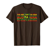 Ladda upp bild till gallerivisning, Kanaka Maoli Flag - We Are Mauna Kea T-Shirt 126659
