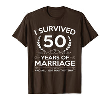 Ladda upp bild till gallerivisning, 50th Wedding Anniversary Gifts Couples Husband Wife 50 Years T-Shirt-439990
