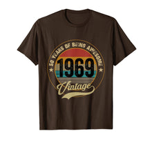 Ladda upp bild till gallerivisning, Awesome Since 1969 T-Shirt 50th Birthday Gifts 50 Year Old T-Shirt 104251
