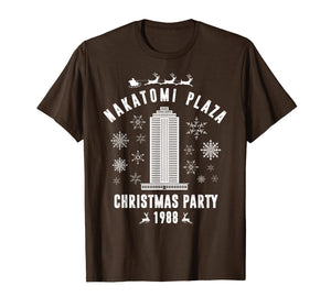 Funny shirts V-neck Tank top Hoodie sweatshirt usa uk au ca gifts for Funny Nakatomi-Plaza Christmas Party Xmas Gifts Fun Holiday T-Shirt 98383