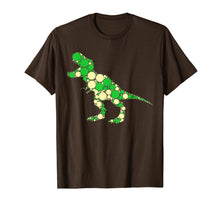 Ladda upp bild till gallerivisning, Green Polka Dot T Rex Dinosaur - International Dot Day Gifts T-Shirt 87954

