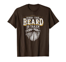 Ladda upp bild till gallerivisning, Mens Sorry This Beard is Taken Country Retro Valentines Day Gift T-Shirt-558410
