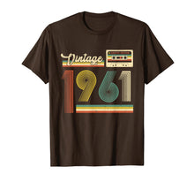 Ladda upp bild till gallerivisning, 59th Birthday Gifts Cassette Vintage 1961 59 Years Old T-Shirt-941376
