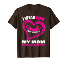 Ladda upp bild till gallerivisning, In my memory of my mom BREAST CANCER AWARENESS T-Shirt 341448
