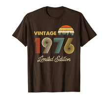 Ladda upp bild till gallerivisning, Vintage 1976 Made in 1976 43rd birthday 43 years old Gift T-Shirt
