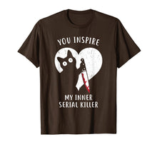 Ladda upp bild till gallerivisning, Funny Cat In Heart: You Inspire Me, Gifts For Cat Lovers T-Shirt-472462
