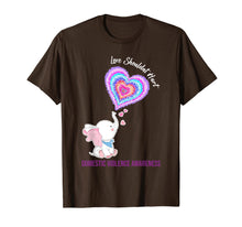 Ladda upp bild till gallerivisning, Domestic Violence Awareness Gifts Love Shouldn&#39;t Hurt Ribbon T-Shirt 1153295
