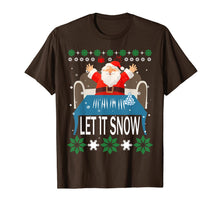Ladda upp bild till gallerivisning, Let it Snow Cocaine Santa Funny Christmas T-Shirt-1267261
