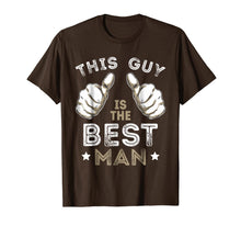 Ladda upp bild till gallerivisning, Men's This Guy Is The Best Man Tshirt Bachelor Party Wedding 392789
