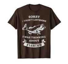 Ladda upp bild till gallerivisning, Funny shirts V-neck Tank top Hoodie sweatshirt usa uk au ca gifts for i was thinking about Fishing Gift Funny Distressed Classic T-Shirt 1311935
