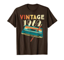 Ladda upp bild till gallerivisning, Vintage 1969 Music Cassette 50th Birthday Gifts 50 Years Old T-Shirt 132987
