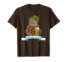 Ladda upp bild till gallerivisning, Oktoberfest 2019 Flag TShirt - Cat German Beer Shirt 56113
