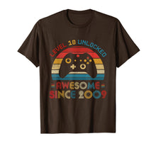 Ladda upp bild till gallerivisning, Level 10 Unlocked Awesome Since 2009 10th Birthday Gamer T-Shirt 82040
