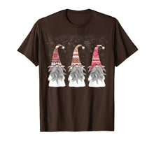 Ladda upp bild till gallerivisning, Three Nordic Gnomes Winter Christmas Swedish Tomte Elves T-Shirt
