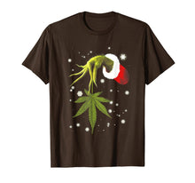 Ladda upp bild till gallerivisning, Funny shirts V-neck Tank top Hoodie sweatshirt usa uk au ca gifts for G.rinch Hand Weed Christmas Gift T-Shirt 219343
