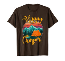 Ladda upp bild till gallerivisning, Happy Camper Birthday Party Gift Camping Fan Kids Women Men T-Shirt 104371
