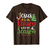 Ladda upp bild till gallerivisning, Funny shirts V-neck Tank top Hoodie sweatshirt usa uk au ca gifts for Jesus Is The Reason For The Season Christmas Christian Gifts T-Shirt 257582
