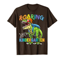 Ladda upp bild till gallerivisning, Roaring Kindergarten Dinosaur T Rex Back to School Shirt Boy 94792
