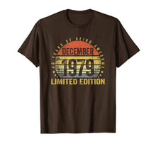 Ladda upp bild till gallerivisning, Born December 1979 Limited Edition Bday Gifts 40th Birthday T-Shirt 655552
