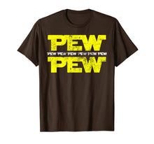 Ladda upp bild till gallerivisning, Funny shirts V-neck Tank top Hoodie sweatshirt usa uk au ca gifts for Funny Vintage Pew Pew T-Shirt 376555
