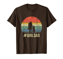Ladda upp bild till gallerivisning, #GirlDad Father Of Girls Daughter Vintage Family Tee Gifts T-Shirt-158603

