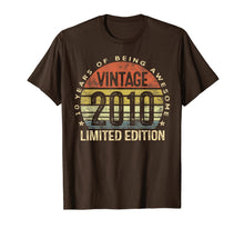 Ladda upp bild till gallerivisning, 10 Year Old Gifts Vintage 2010 Limited Edition 10th Birthday T-Shirt-137433
