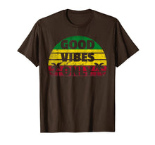 Ladda upp bild till gallerivisning, Good Vibes Only Rasta Jamaican Reggae T-Shirt 372793
