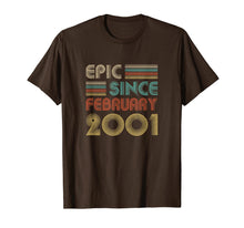 Ladda upp bild till gallerivisning, Epic Since February 2001 Vintage 19th Birthday Gifts T-Shirt-2766117
