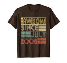 Ladda upp bild till gallerivisning, Awesome Since July 2008 Shirt 11th Birthday Gifts 11 Yrs Old 119970
