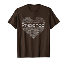 Ladda upp bild till gallerivisning, Preschool Teacher - Heart T-Shirt Teacher Shirt 143763
