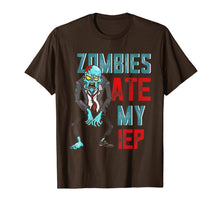 Ladda upp bild till gallerivisning, Zombies Ate My IEP Funny Halloween Teacher Gift  T-Shirt 230971
