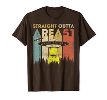 Ladda upp bild till gallerivisning, Straight Outta Area 51 Vintage Halloween Costume UFO Alien T-Shirt 31032227
