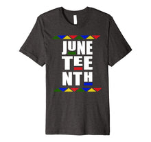 Ladda upp bild till gallerivisning, Juneteenth Independence Day Retro Celebration Premium T-Shirt 602493

