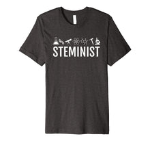 Ladda upp bild till gallerivisning, Funny shirts V-neck Tank top Hoodie sweatshirt usa uk au ca gifts for STEMINIST Shirt Scientist TShirt with Science Symbols 2638045
